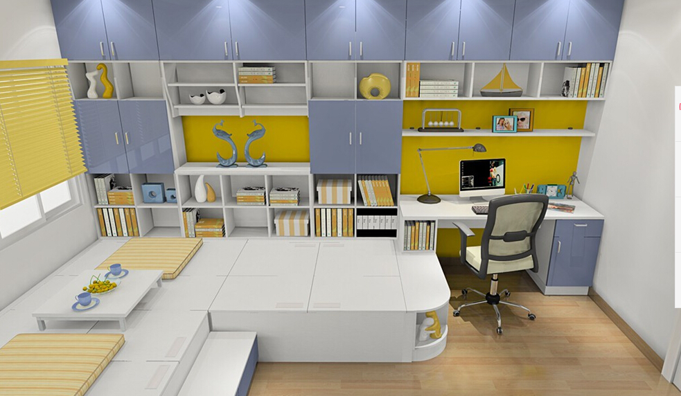 0198期榻榻米设计丨CAD图纸含平立面+参考例图